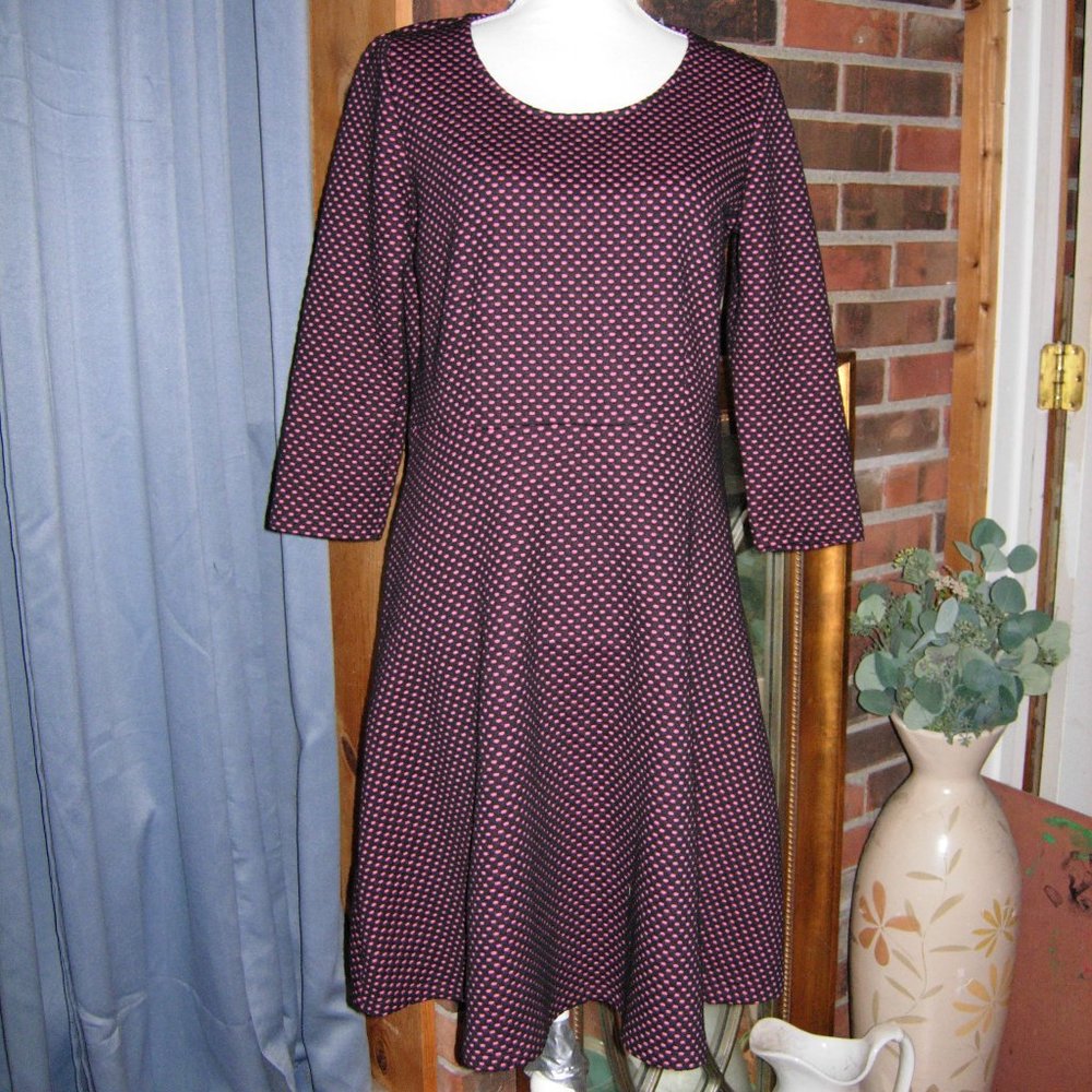 Ny Collection Dress Back Zip M